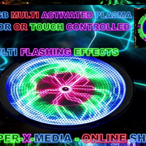 LED/RGB PLASMA BELT MULTI EFFECT CLIP ON SWITCH/SENSOR CONTROL - RAVE/DANCE/NEON