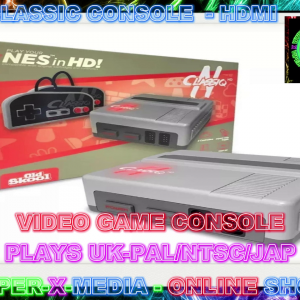 NES CLASSIC HD HDMI COMPATIBLE GAME CARTRIDGE GREY EDITION CONSOLE