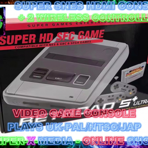 SUPER SNES HD HDMI COMPATIBLE GAME CARTRIDGE CONSOLE