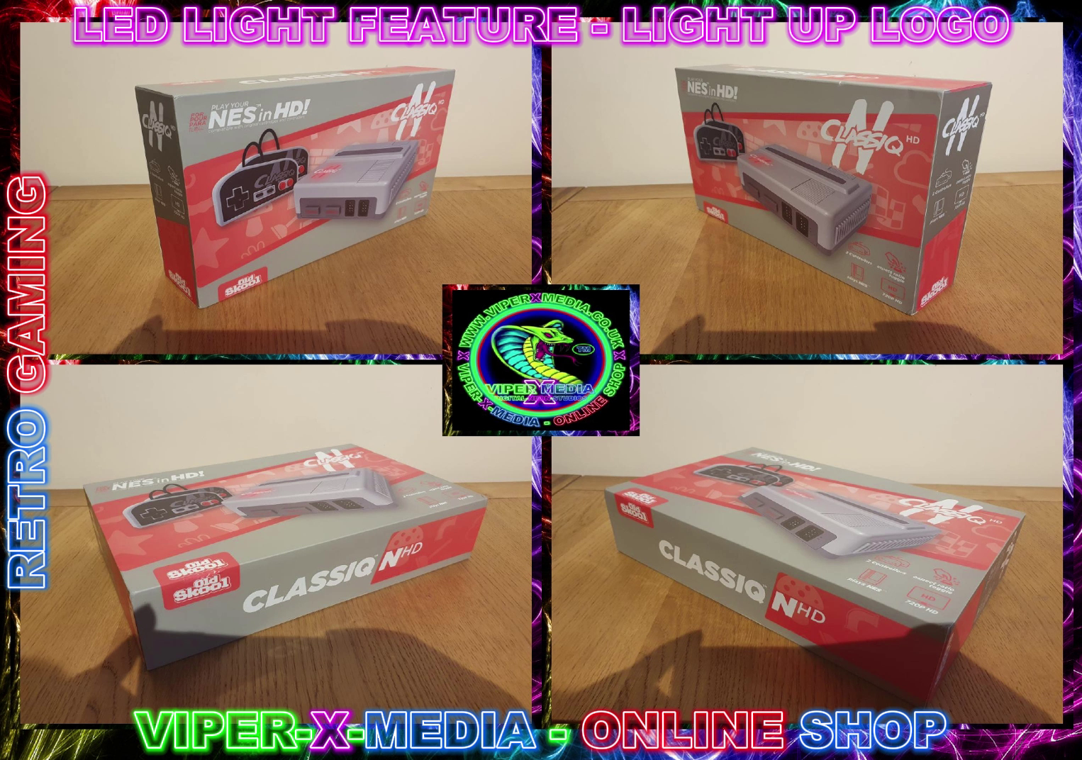 NES CLASSIC HD HDMI COMPATIBLE GAME CARTRIDGE GREY EDITION CONSOLE - Image 2