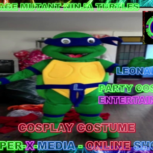 TEENAGE MUTANT NINJA TURTLES ADULT COSPLAY PARTY COSTUME - LEONARDO