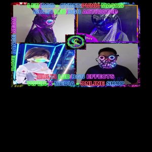 Neon LED/RGB Cyberpunk Masks