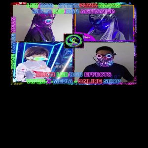 Neon LED/RGB Cyberpunk Masks