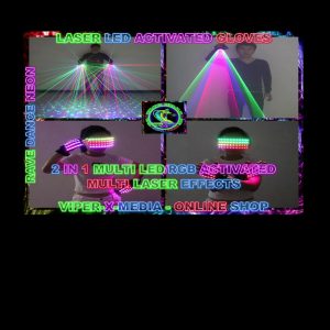 Neon Laser LED/RGB Gloves
